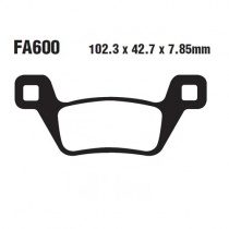 Колодки тормозные EBC FA600R