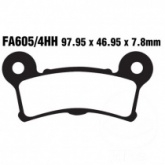 Колодки тормозные EBC FA605/4HH