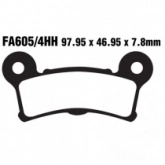 Колодки тормозные EBC FA605/4HH