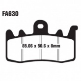 Колодки тормозные EBC FA630V