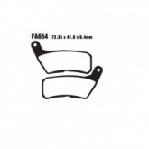 Колодки тормозные EBC FA654