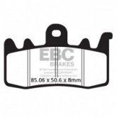 Колодки тормозные EBC GPFAX630HH