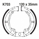 Колодки тормозные EBC K703G