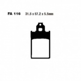 Колодки тормозные EBC SFA116