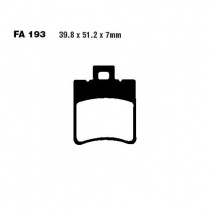 Колодки тормозные EBC SFA193HH