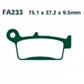 Колодки тормозные EBC SFA233