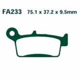 Колодки тормозные EBC SFA233