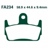 Колодки тормозные EBC SFA234