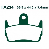 Колодки тормозные EBC SFA234
