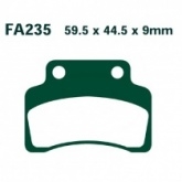 Колодки тормозные EBC SFA235