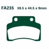 Колодки тормозные EBC SFA235