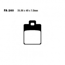 Колодки тормозные EBC SFA260HH