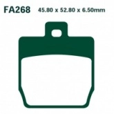 Колодки тормозные EBC SFA268HH