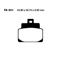 Колодки тормозные EBC SFA301