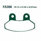Колодки тормозные EBC SFA306