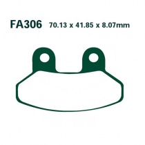 Колодки тормозные EBC SFA306