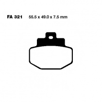 Колодки тормозные EBC SFA321