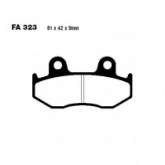 Колодки тормозные EBC SFA323HH