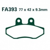 Колодки тормозные EBC SFA393