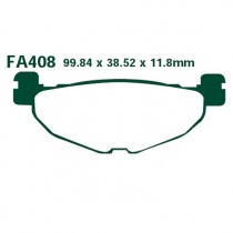 Колодки тормозные EBC SFA408
