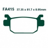 Колодки тормозные EBC SFA415HH