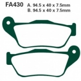 Колодки тормозные EBC SFA430HH