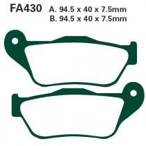 Колодки тормозные EBC SFA430HH