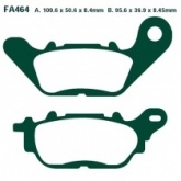 Колодки тормозные EBC SFA464