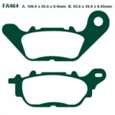 Колодки тормозные EBC SFA464