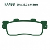 Колодки тормозные EBC SFA498