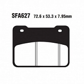 Колодки тормозные EBC SFA627 