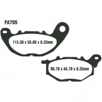 Колодки тормозные EBC SFA705