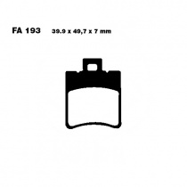 Колодки тормозные EBC SFAC193
