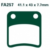 Колодки тормозные EBC SFAC257