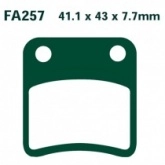 Колодки тормозные EBC SFAC257