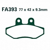 Колодки тормозные EBC SFAC393 