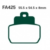 Колодки тормозные EBC SFAC425