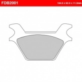 Колодки тормозные Ferodo FDB2001P
