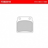 Колодки тормозные Ferodo FDB2016SG