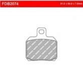 Колодки тормозные Ferodo FDB2074EF