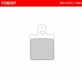 Колодки тормозные Ferodo FDB207P