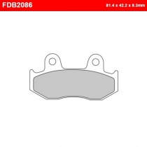 Колодки тормозные Ferodo FDB2086P