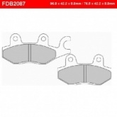 Колодки тормозные Ferodo FDB2087EF