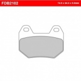 Колодки тормозные Ferodo FDB2102P