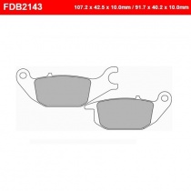 Колодки тормозные Ferodo FDB2143P