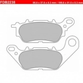 Колодки тормозные Ferodo FDB2238EF