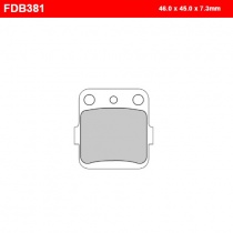 Колодки тормозные Ferodo FDB381SG