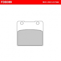 Колодки тормозные Ferodo FDB389P