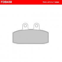 Колодки тормозные Ferodo FDB438P