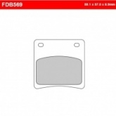 Колодки тормозные Ferodo FDB569P